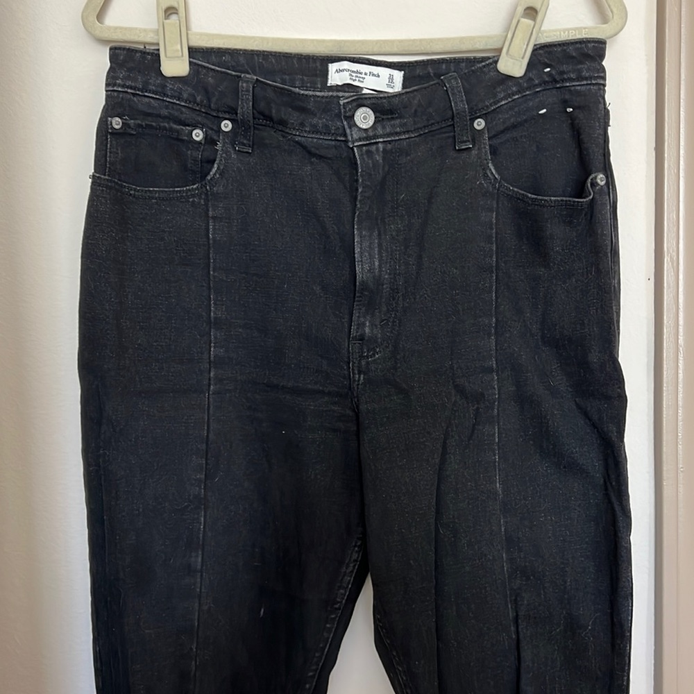 Abercrombie Split Hem Jeans
